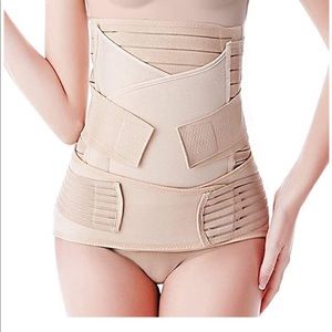 Post partum support wrap (3 pieces for hips, waist and tummy)